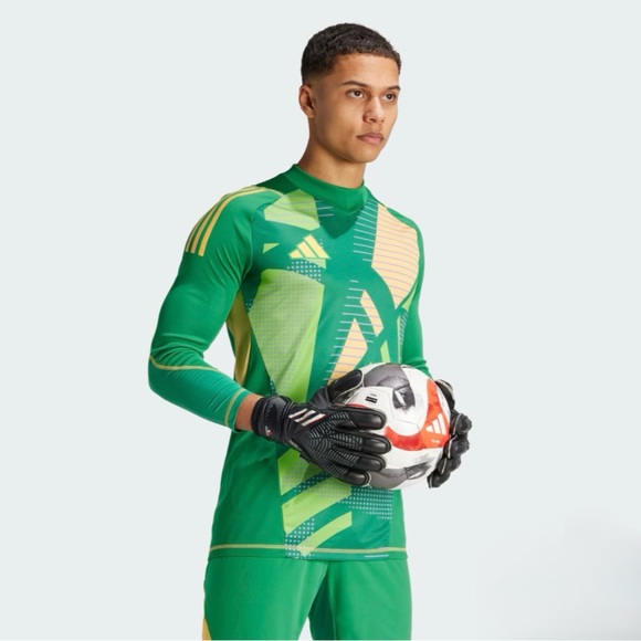 adidas Tiro24 Pro GK Jersey LS Team Green Men’s Medium - Picture 5 of 6